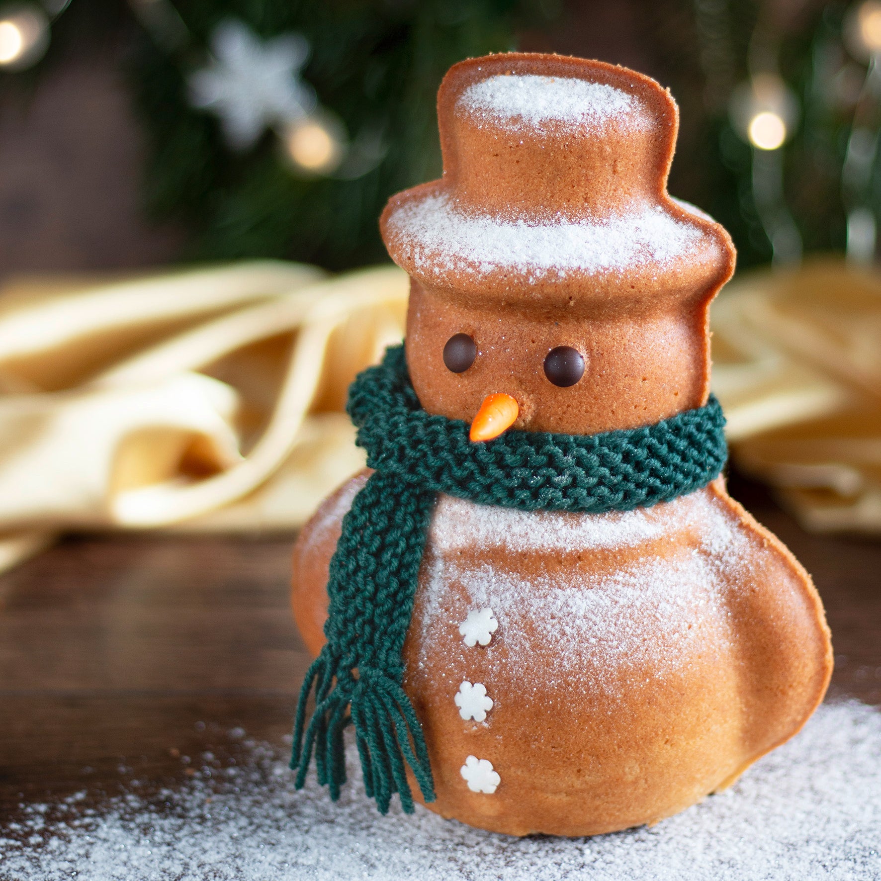 STÄDTER We love baking Snowman – 3D Cake pan