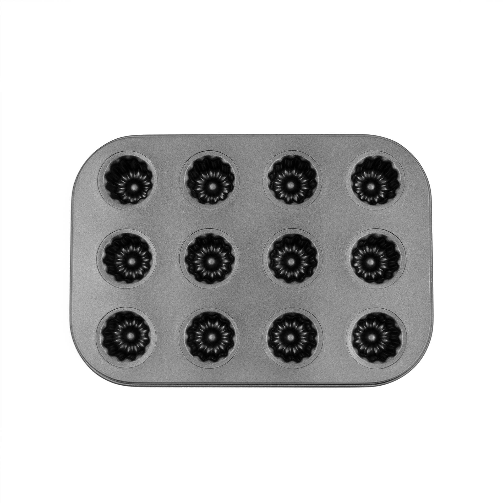 ALKO 12-cup non-stick Canelé Fluted Molds Baking Tray