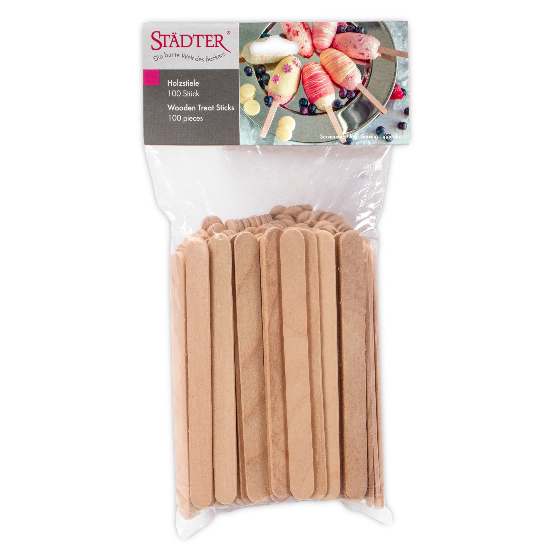 STÄDTER Wooden treat sticks 100pieces