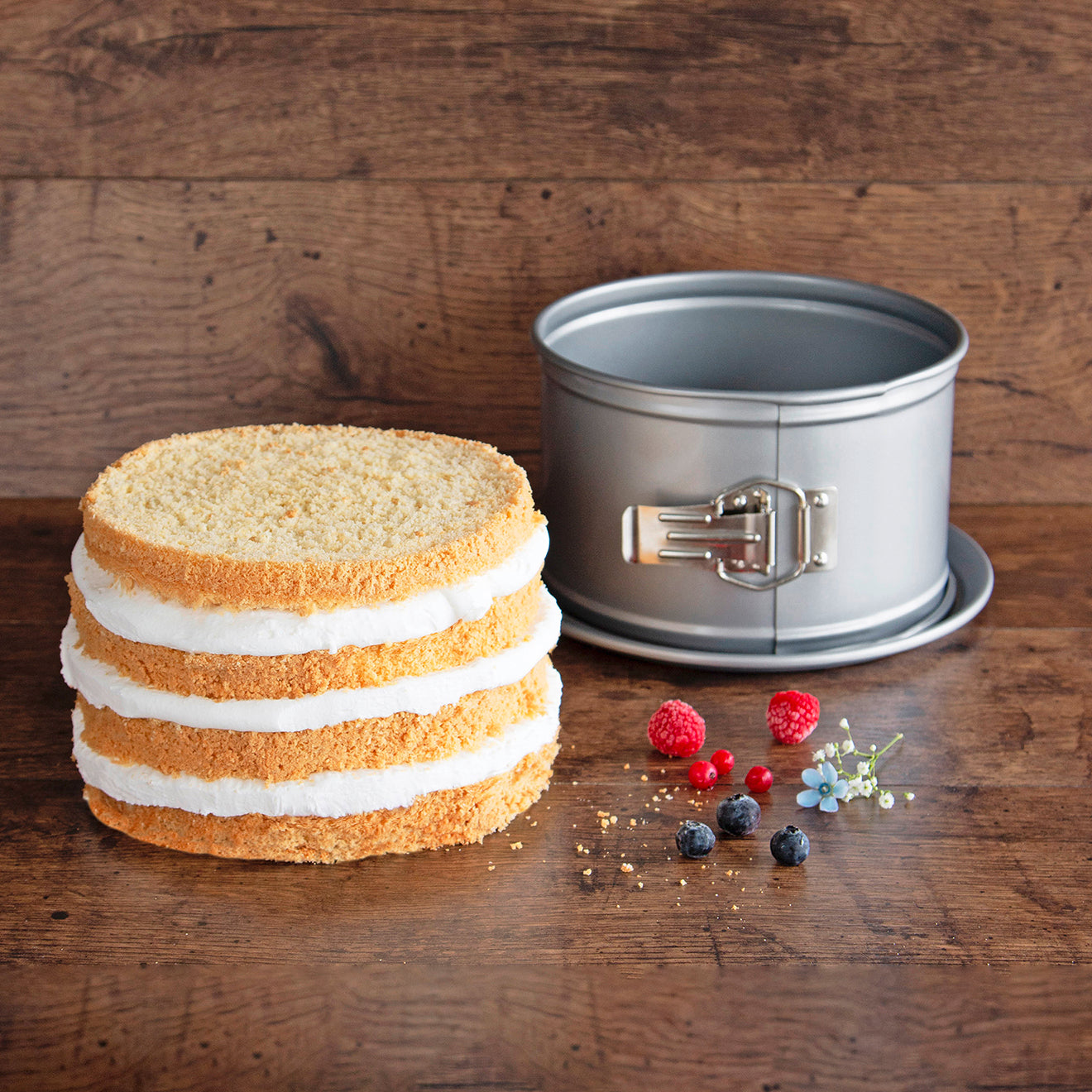 STADTER We love baking - 18cm SPRINGFORM WITH FLAT BOTTOM