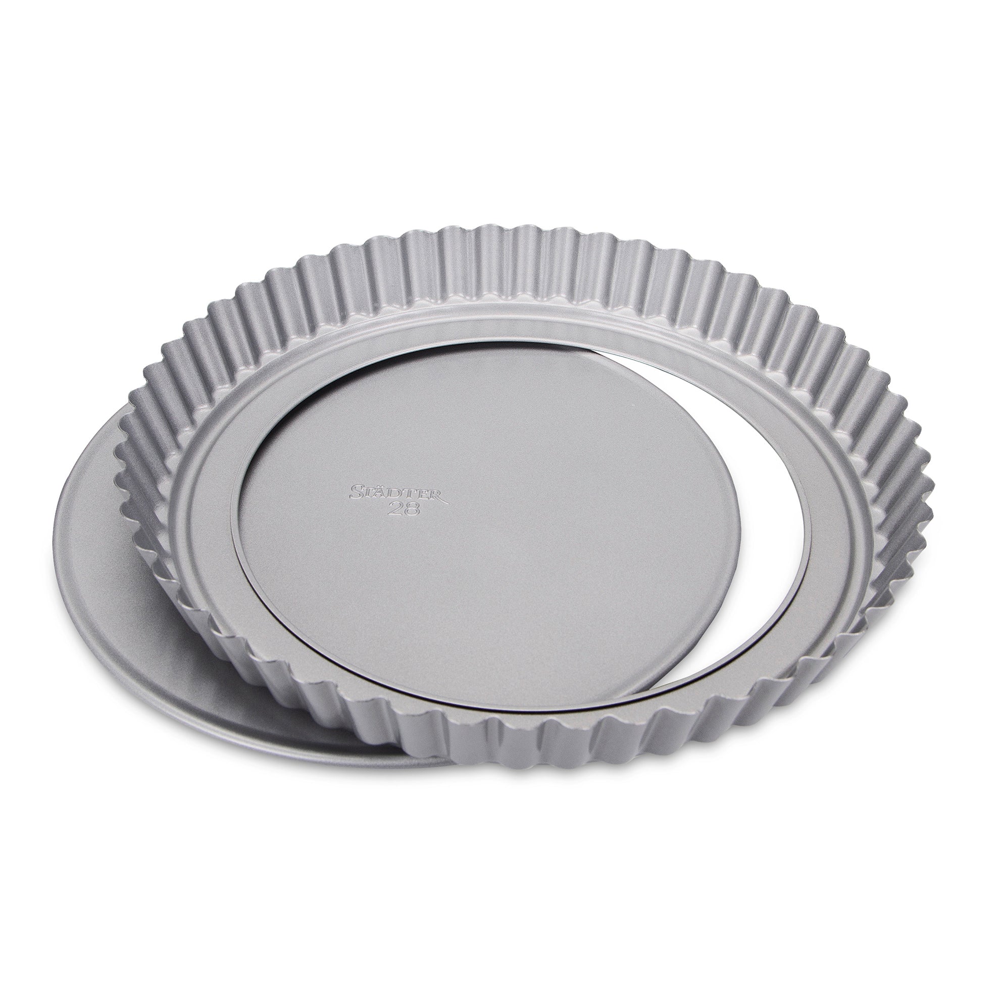 STADTER We love baking - TART TIN WITH REMOVABLE BOTTOM - round